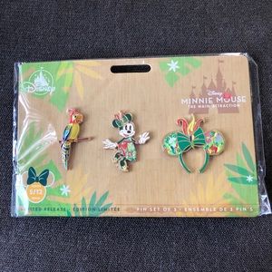 SOLD Minnie Mouse Main Attraction Tiki Pin Set